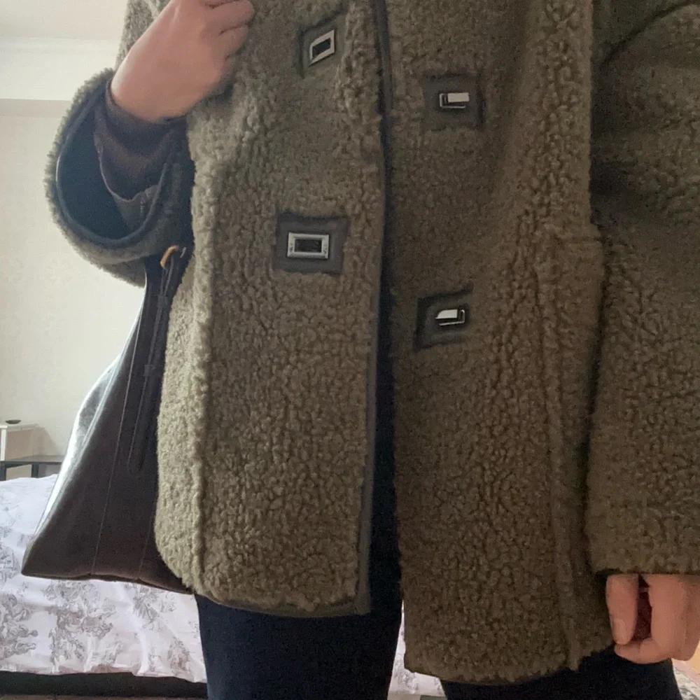 BA&SH New Season -Coat MAURY FR34/US0/UK2 Olive Geen - Picture 6 of 6